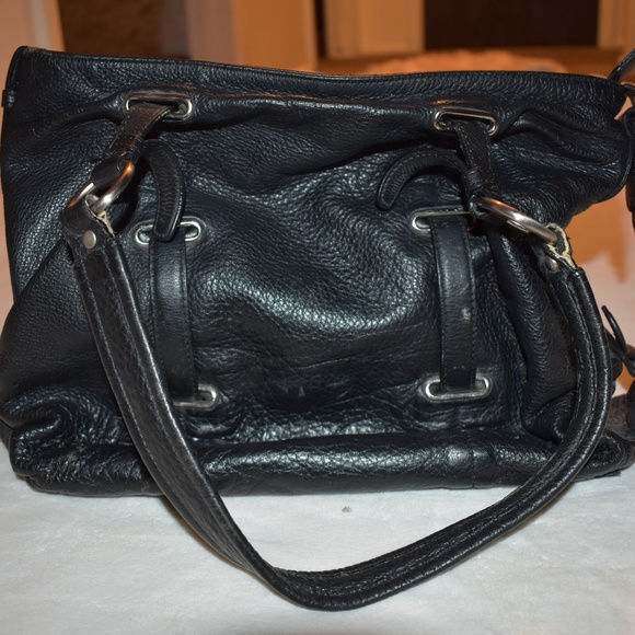 Banana Republic Black Leather Purse - Picture 2 of 7